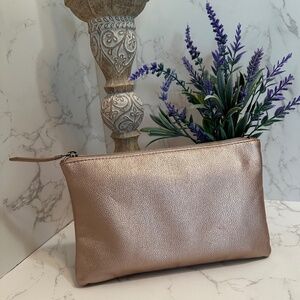 Laura Mercier Rose Gold Cosmetic Bag